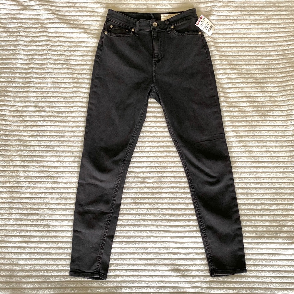 NWT Rag & Bone Black Skinny Jeans